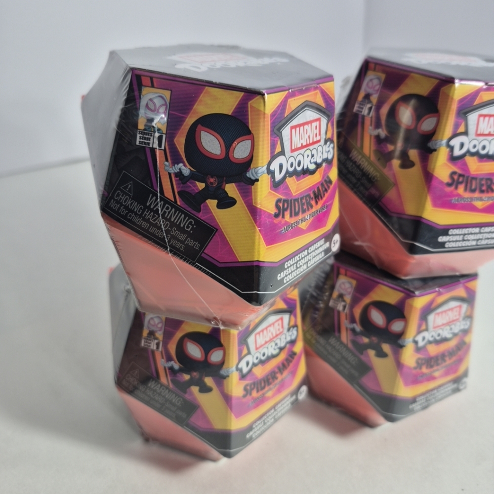 Marvel Doorables Spider-Man Across The Spiderverse Capsule Serie 1 Lot 4 - Picture 2 of 3